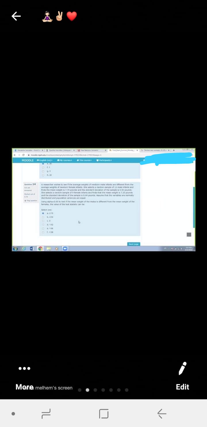 كويزات-فاينل احصاء-الفصل الصيفيي٢٠٢٠ - 260ac833-d312-4b90-9b3c-fd558eb9dd7e.jpg
